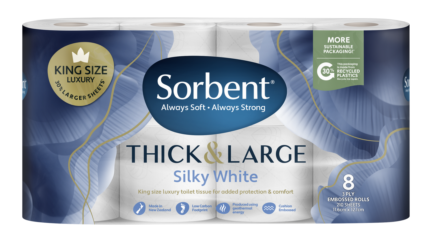 Thick and Large Toilet Tissue