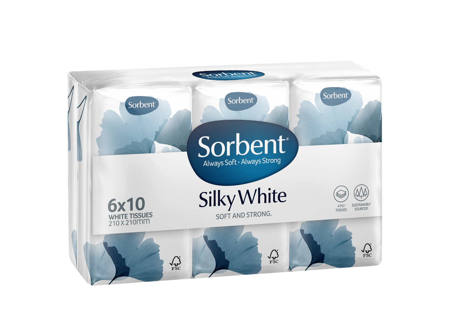 Silky White Pocket Packs